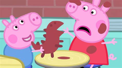 Fun Cartoons For Kids Pottery With Peppa Pig Youtube