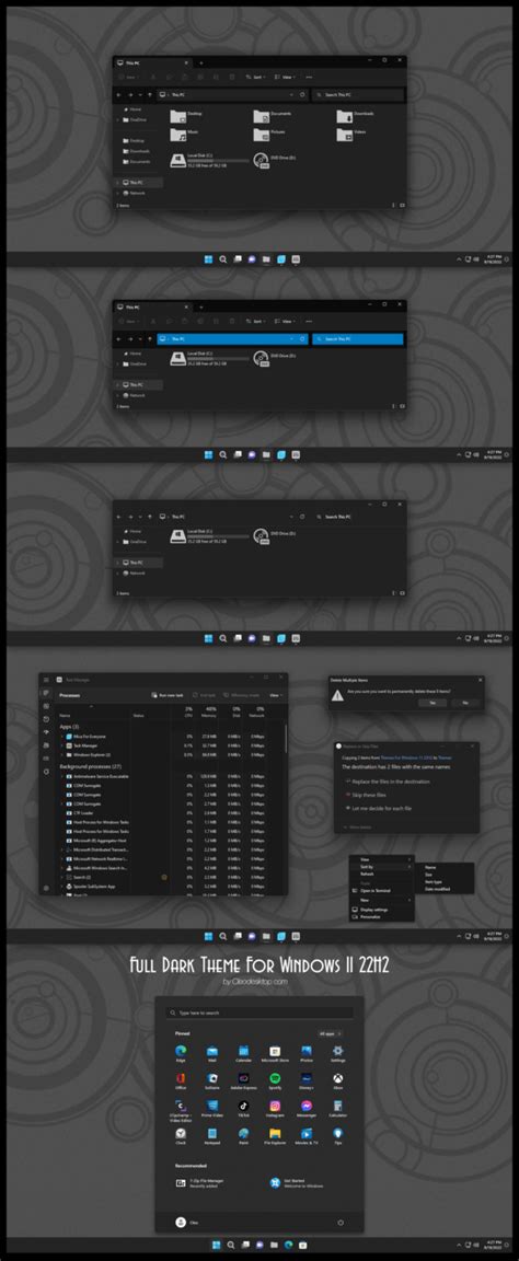 Dym Theme For All Windows 11 Cleodesktop Windows 11 Themes Images And
