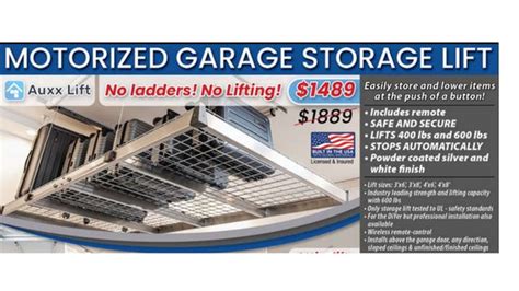 Auxx Lift Garage Storage Platform Lifter Auxx Lift Store