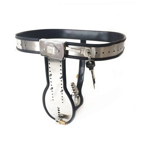 New Male Chastity Belt Adjustable Curve Waist Belt Stainless Steel Metal Bdsm Bondage Slave