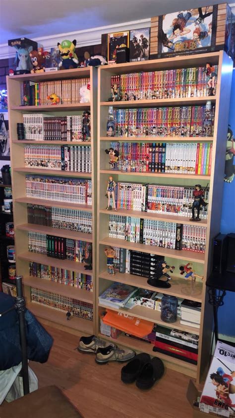 updated manga shelf mangacollectors
