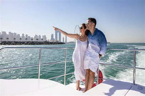60 Minute Modern Abra Boat Tour Of Dubai Marina And Ain Dubai Dubai