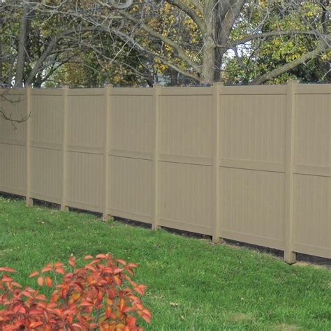 weatherables ashton 6 ft h x 8 ft w white vinyl privacy fence panel vrogue