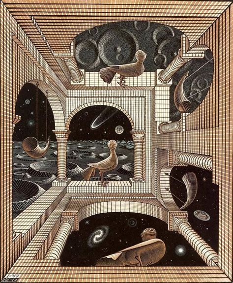 M C Escher Art Emotions Beauty Philosophy Life
