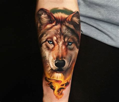 Wolf Tattoo By Sergey Shanko Photo 25916