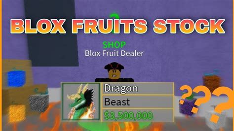 Blox Fruit STOCK YouTube