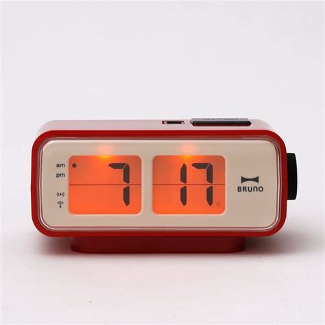 Retro Digital Flip Desk Alarm Clock Red Watches Pinterest