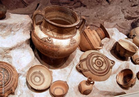 Ancient Clay Phoenician Pottery Stock Photo Adobe Stock