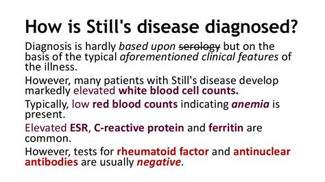 Stills Disease