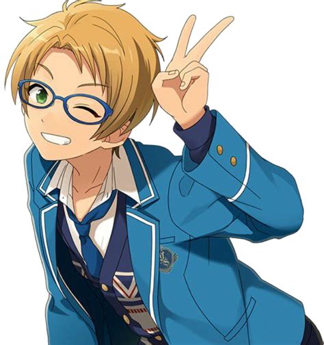 Download Makoto Yuuki Full Render Anime Boy With Glasses Transparent Png Download Seekpng