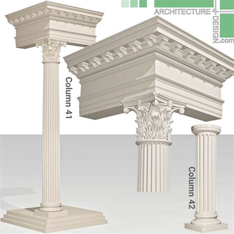 Пин от пользователя Architecture Design на доске Classical Columns 3d Models 3ds Max Objects