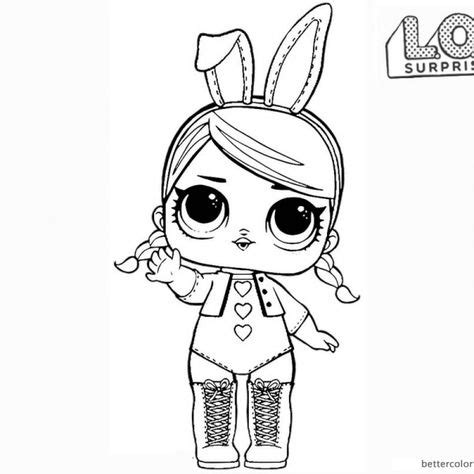 Mermaid LOL Surprise Doll Coloring Pages Merbaby (With images