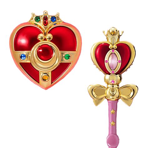Sailor Moon Proplica Spiral Heart Moon Rod Cosmic Heart Compact