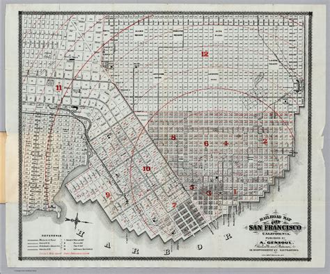 City Of San Francisco California David Rumsey Historical Map Collection