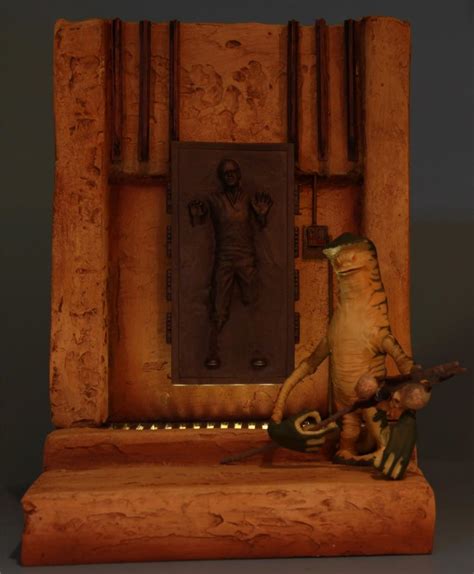 Han Solo In Carbonite 118th Diorama With Leds