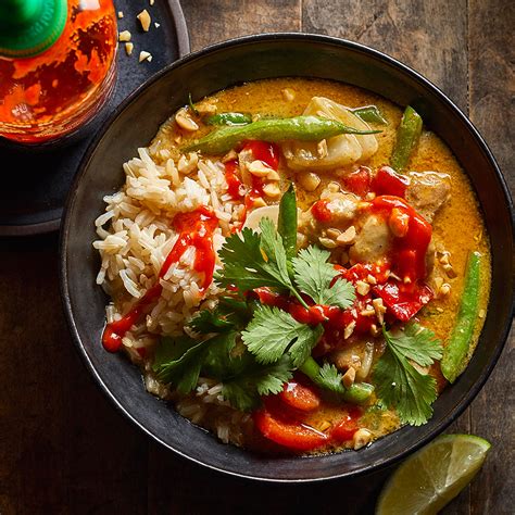Thai Yellow Chicken Thigh Curry Recipe Eatingwell