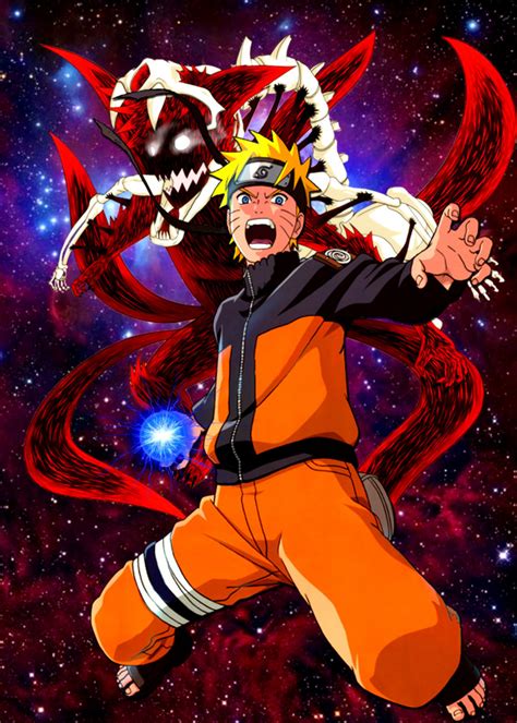 Uzumaki Naruto Anime And Manga Poster Print Metal Posters Displate