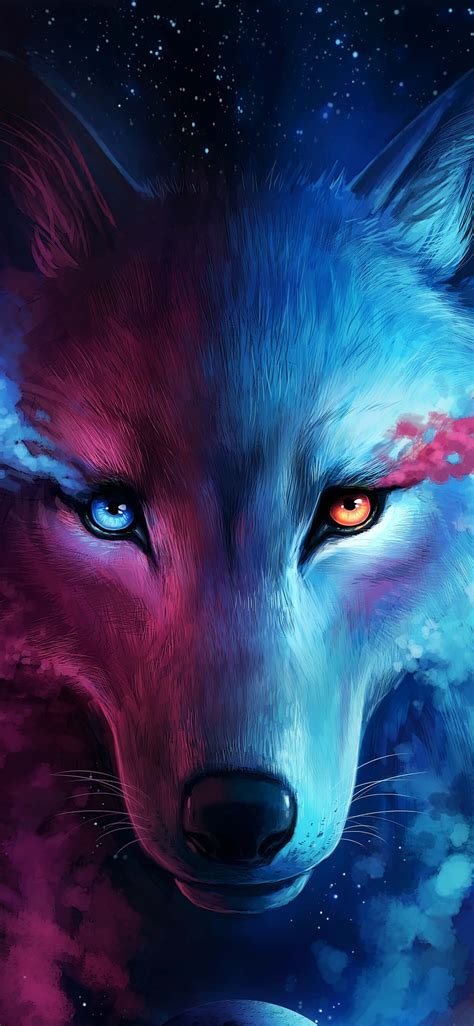 Looking for the best wallpapers? Free Download Galaxy Wolf Wallpaper Hd Iphone - best wallpaper