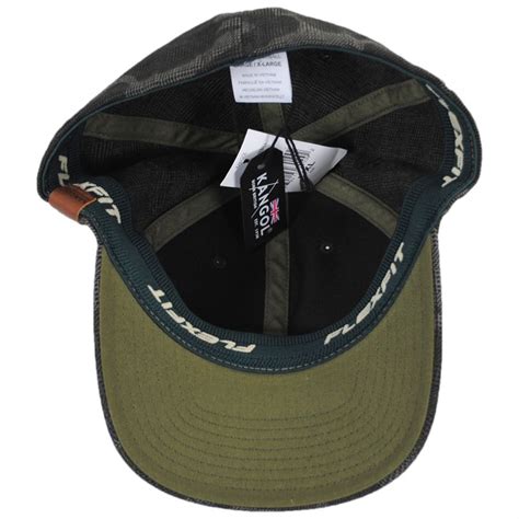 Kangol Flexfit Camouflage Baseball Cap Fitted Baseball Caps