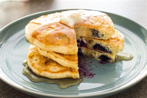 Weekend Recipe Blueberry Pancakes Kcet