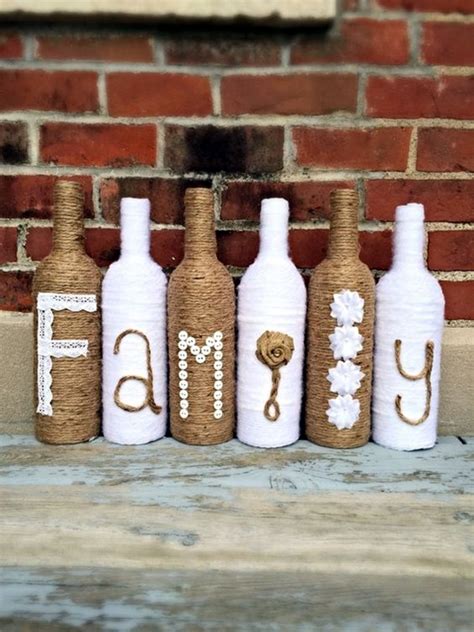 60 Cool Wine Bottles Craft Ideas