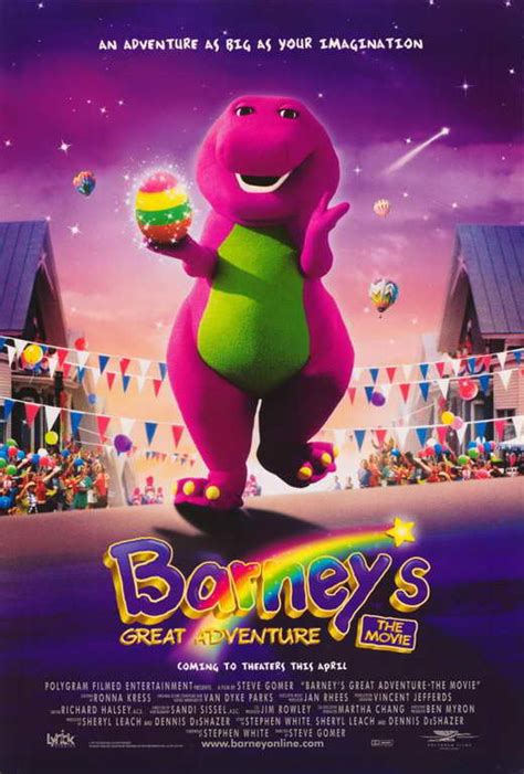 Barneys Great Adventure Movie Poster 27 X 40 Style A