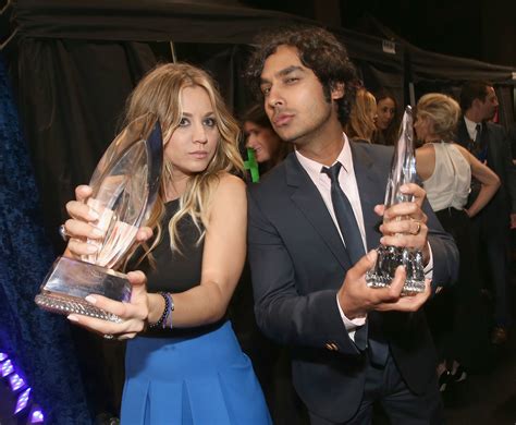 Kaley Cuoco And Kunal Nayyar Were Happy To Pose With Their Hot Sex Picture