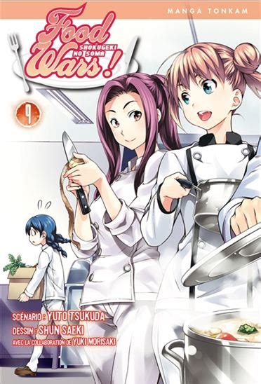 Yuto Tsukuda Shun Saeki Food Wars 09 Mangas Livres Renaud