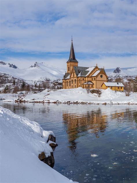 Vågan Church Kabelvåg Austvågøya Lofoten Nordland Norway