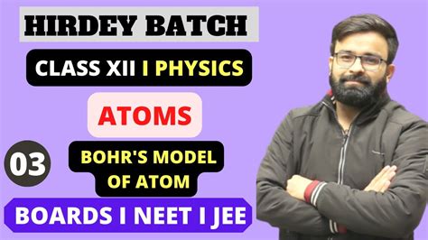 Bohr S Model Of An Atom I Bohr S Postulate I Chapter Atoms Class