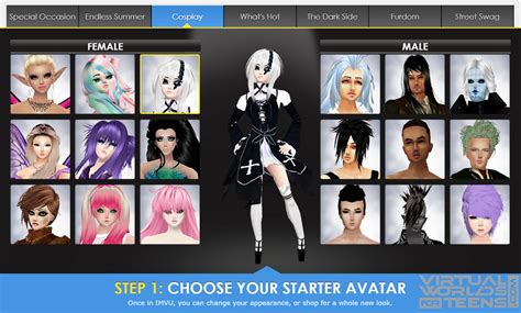 Avatar Games Virtual Worlds For Teens