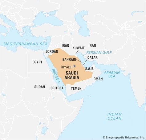 Saudi Arabia History Map Flag Capital Population Facts