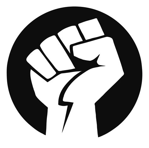 Power And Politics On Emaze Black Power Fist Vector 2400x2400 Png