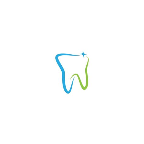Dental Logo Vector Logo Toothbrush Tooth Vector Logo Toothbrush