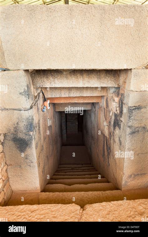 Entrance To The Tomb Of King Kaleb In Aksum Ethiopia Stock Photo Alamy