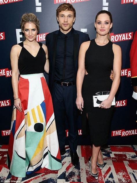 Vips L R Co Stars Sophie Colquhoun William Moseley And Merritt Patterson Were Among Th
