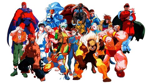 X Men Vs Street Fighter Capcom Street Fighter Wallpaper Street