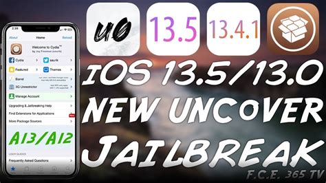 how to jailbreak ios 13 5 unc0ver full tutorial youtube
