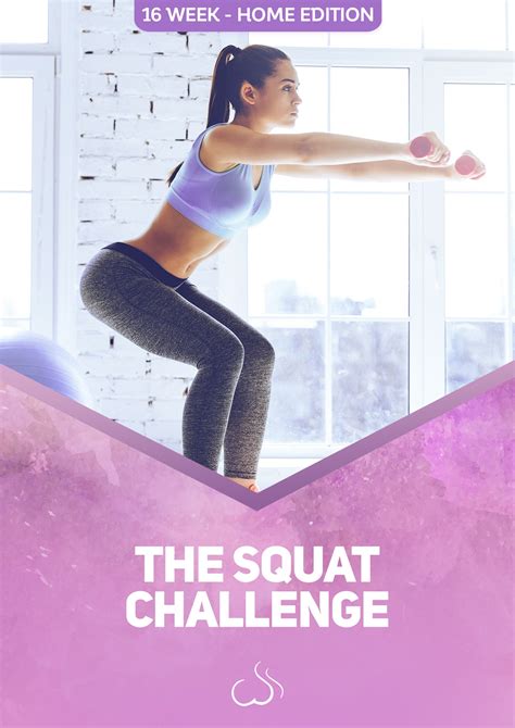 THE SQUAT CHALLENGE 16 weeks - Home edition 2.1 - Thesquatchallenge