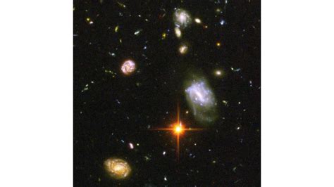 Close Up Of Galaxies From The Hubble Ultra Deep Field Image Hubblesite