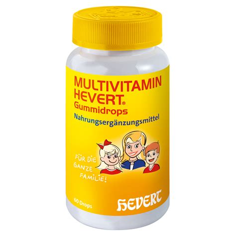 Some studies suggest no effect on cancer risk, while others link multivitamin use to increased cancer risk (9, 11, 14, 15. MULTIVITAMIN HEVERT Gummidrops 60 Stück online bestellen ...