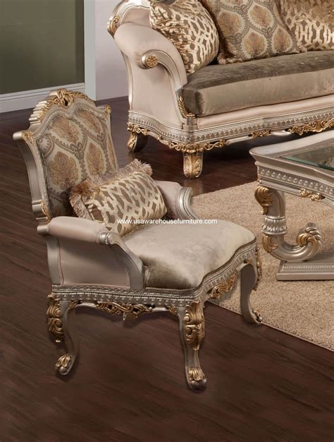 Venezia Wood Trim Luxury Sofa Set Usa Warehouse Furniture