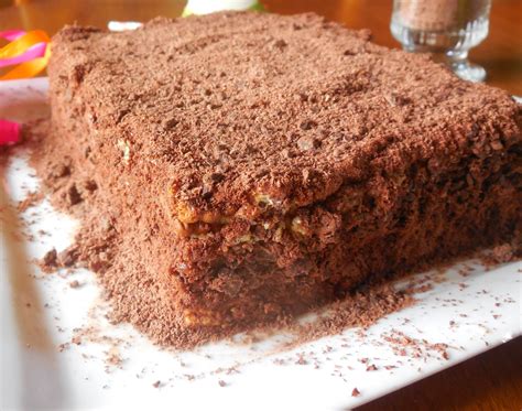 Gâteau de mamie aux Thé Brun café et chocolat