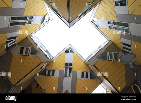 Cube houses in Rotterdam: Iconic architectural marvels, tilted cubes