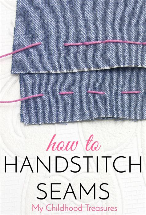 How To Hand Sew A Seam Easiest Way For Beginners Sewing Online
