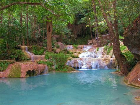 Thaiventure Time The Seven Tiered Waterfalls At Erawan National Park