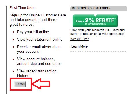 In this post, we will talk about how to. First Time Menards Big Card Payment - KUDOSpayments.Com