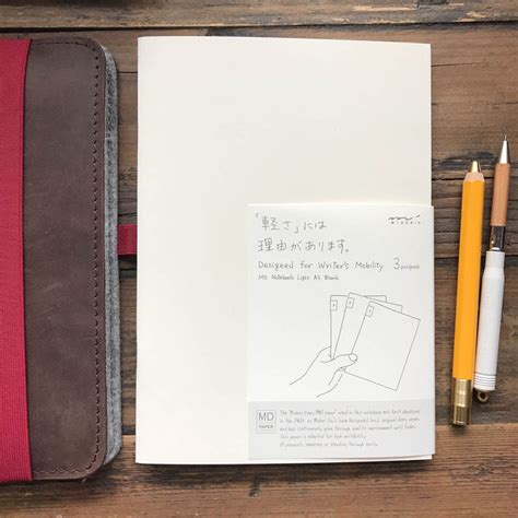 Md Light Notebook A5 Pack Of 3 Baum Kuchen