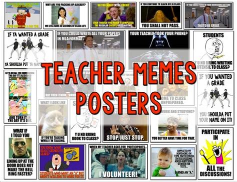 Classroom Memes Posters Editable Back To School Class Rules Classroom Memes Teacher Memes