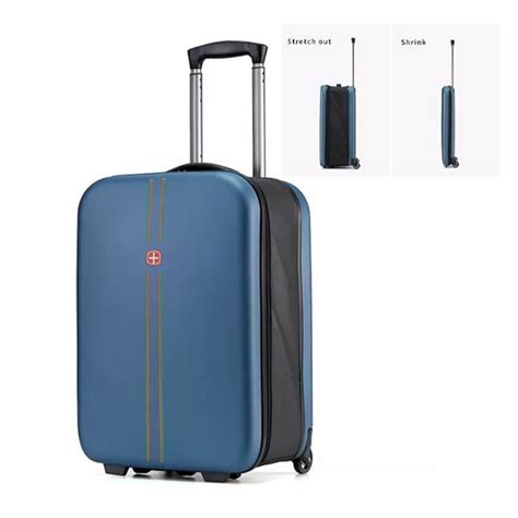 Axgear Collapsible Compact Luggage 20 Inch Suitcase Travel Light